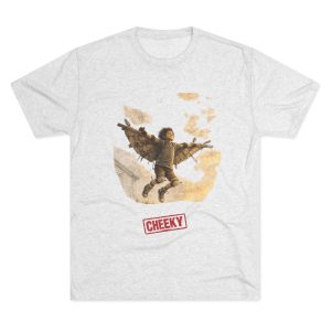 Break Gravity Tee — 'Cheeky' Wings Graphic Crew Shirt